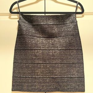 NWOT BCBG Bandeau Hervé Léger Style Skirt